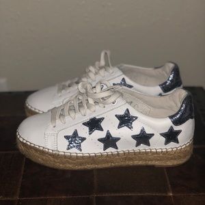 Marc fisher platform wedge tennis shoes